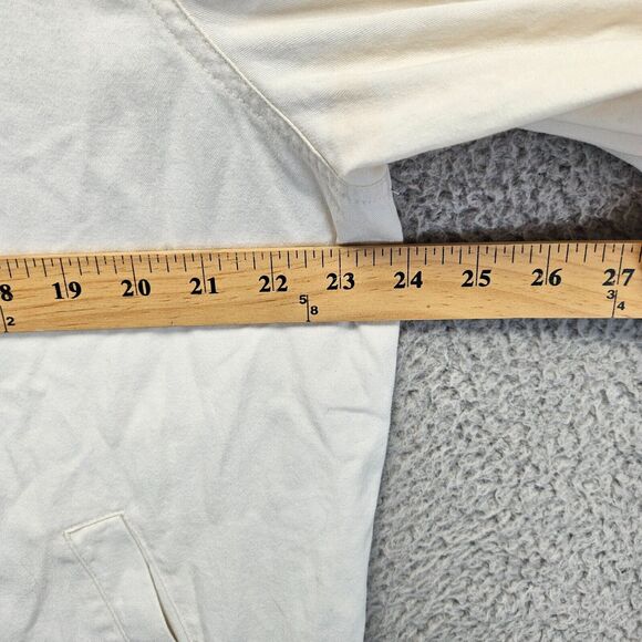 Champion X Urban Outfitters Exclusive Woven Rally Jacket Mens Size Large Cream - Picture 9 of 11